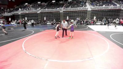 86 lbs Consolation - Grayson Marcotte, Casper WC vs Abel Coulon, Gladiator Wrestling Academy