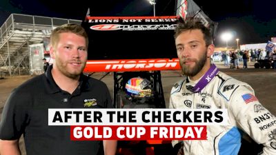 After The Checkers: Tanner Thorson Recaps Friday Gold Cup Prelim Win