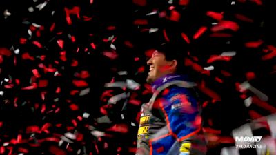 Garrett Alberson Reacts After Scoring First Lucas Dirt Win In Photo Finish At Port Royal