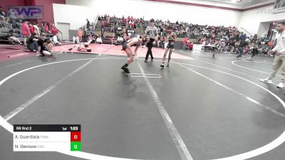 88 lbs Rr Rnd 2 - Antonio Guardiola, Tonkawa Takedown Club vs Nash Denison, Cowboy Wrestling Club