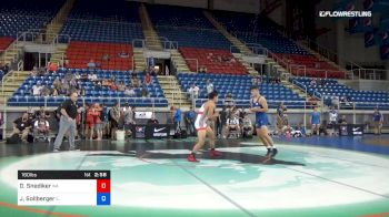 160 lbs Cons 16 #1 - Daniel Snediker, Washington vs Jacob Sollberger, Illinois
