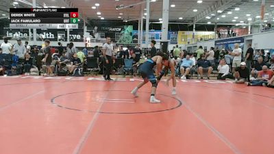 140 lbs 3rd Place - Derek White, Steller Trained Revan - HSC vs Jack Famularo, Grit Mat Club Red - HSC