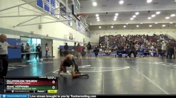 145 lbs Champ. Round 1 - Olloyorjon Timurov, Beverly Hills High School vs Isaac Hofmann, West Torrance Wrestling Team