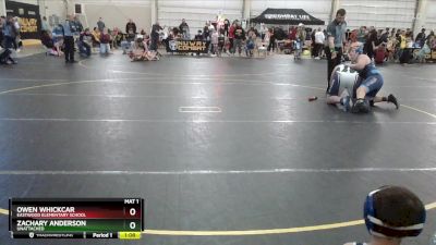 Round 2 - Owen Whickcar, Eastwood Elementary School vs Zachary Anderson, Unattached