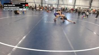 Silver 125 lbs Champ. Round 1 - Ryan Tschetter, Rochester Community & Tech. College vs Aidan Gruenenfelder, Loras