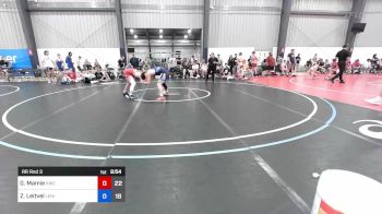 66 kg Rr Rnd 3 - Gage Mamie, Knights Wrestling Club vs Zane Leitvel, Lehigh Boys