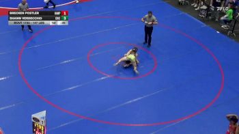 147 lbs Consi Of 8 #1 - Brecken Postler, Hampton vs Shawn Verdecchio, Chichester