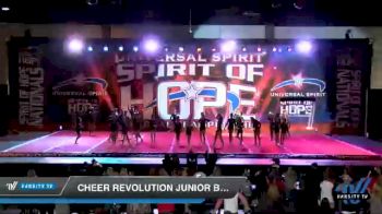 Cheer Revolution Junior Black [2021 Junior 4 D2 Day 2] 2021 Universal Spirit: Spirit of Hope National Championship