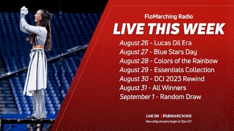 Playing on FloMarching Radio This Week, Aug 26 - Sept 1