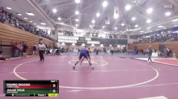 190 lbs Champ. Round 1 - Mahiro Okazaki, Torrey Pines vs Julian Solis, San Marino