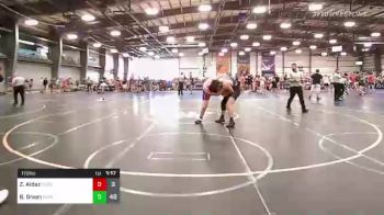 170 lbs Rr Rnd 1 - Zach Aldaz, PuebLocos vs Bryant Green, Buffalo Valley Black HS