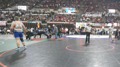 A - 215 lbs 5th Place Match - Jack Pallett, Fergus (Lewistown) vs Manny Oldchief, Browning