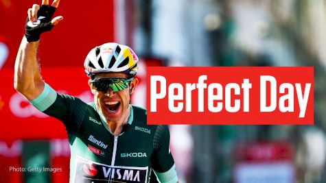 Wout Van Aert's Emotional Triumph With His Family Watching Vuelta a España 2024