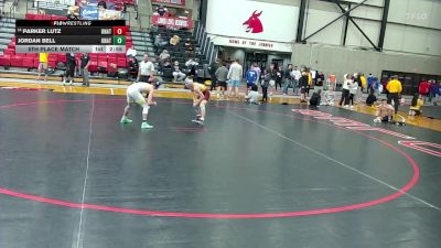 133 lbs 5th Place Match - Parker Lutz, Unattached vs Jordan Bell, Unattached