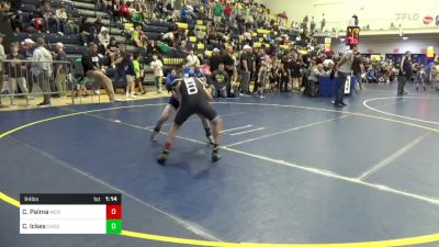 94 lbs Quarterfinal - Cole Palma, Neighborhood vs Carter Ickes, Chestnut Ridge