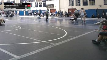 145 lbs Consi Of 32 #2 - Luke Brownback, Wilson vs Angelo Paino, St. Joseph Regional