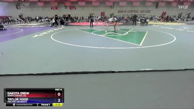 131 B Cons. Round 3 - Dakota Drew, North Central (IL) vs Taylor Hood, Midland University