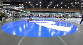 157 lbs Consi Of 16 #2 - Jonah Ware, Wasatch vs Remington Escobedo, Del Norte (CC)