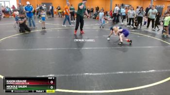 60 lbs 1st Place Match - Nickole Salem, Legacy Elite vs Kason Krause, Maverick Wrestling Club