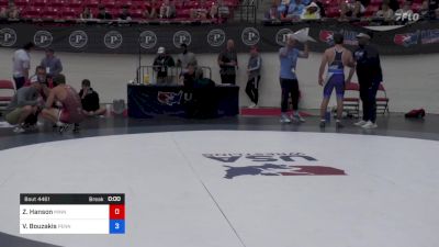 74 kg Cons Semis - Zach Hanson, Minnesota vs Vince Bouzakis, Pennsylvania