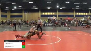 Match - Braxton Luke, East Valley WC vs Markell Rivera, Grindhouse Wrestling Club