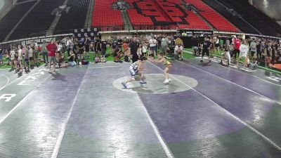 77 lbs Semis - Zion Cisneros, Oregon vs Brock Hvass, Idaho