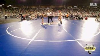 G5A-130 lbs 3rd Place Match - Talyn Minney, CUSHING (Girls) vs Lexee Harvey, CACHE (Girls)