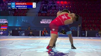 70 kg 1/8 Final - Ernazar Akmataliev, Kyrgyzstan vs Arman Andreasyan, Armenia