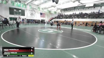 155 lbs Cons. Round 3 - ARIANA MIRELES, Montclair vs Nicky Muratalla, Chaffey