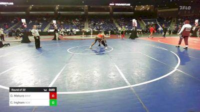 175 lbs Round Of 32 - Domenic P Maturo, Branford vs Cole Ingham, Agawam