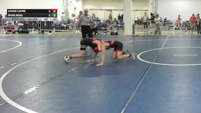 105 lbs Quarterfinal - Lucas Layne, FL vs Ryan Rojo, FL