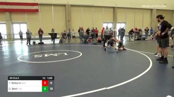 73 lbs Prelims - Tye Bellarin, Middletown WC ES vs Christian Best, TYW ES