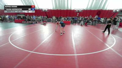 145 lbs Quarters - Sophia Hoeme vs Olivia Hofrichter, Antigo Wrestling Club