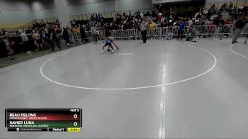 108 lbs 7th Place Match - Xavier Luna, Ironhawk Wrestling Academy vs Beau DeLong, CrassTrained: Weigh In Club