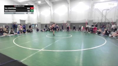 150 lbs Finals (2 Team) - Till Stafford, Champions vs Ben Freeman, Wasatch
