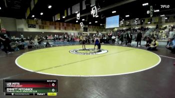 70 lbs Round 1 - Lee Pitts, Carlsbad Legacy vs Emmett Mitchnick, Temecula Valley Wrestling Club