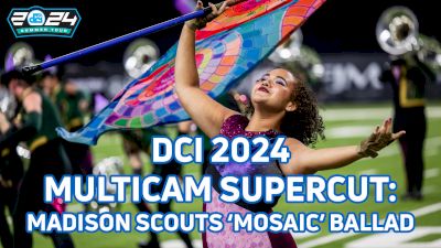 DCI 2024 Multicam Supercut: Madison Scouts 'Mosaic' Percussion Feature & Ballad