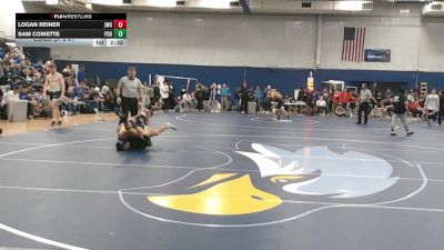184 lbs Consi Of 8 #1 - Logan Reiner, Johnson & Wales vs SAM COWETTE, Plymouth