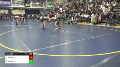 172 lbs R-32 - Jake Robie, Christiansburg-VA vs Frankie Pieffer, St. Edward-OH