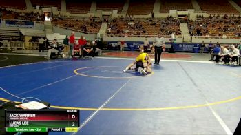 D3-138 lbs Champ. Round 1 - Jack Warren, Walden Grove vs Lucas Lee, Payson