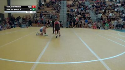 90 lbs Round 3 - Oakleigh Pierce, Immortal Athletics WC vs Adalida Verdick, Byron Bears