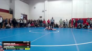 62-66 lbs Round 1 - Arminius Adler, Mount Vernon Wrestling Club vs Tucker Hayes, Intense Wrestling Club