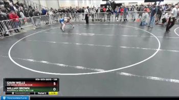 100 lbs Cons. Round 4 - Zyair Gonzales, Caprock High School Wrestling vs Elijah Hyet, Dubuque Wrestling Club