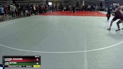 235 lbs Cons. Round 2 - Luis Bethke, Waseca vs Luther Johannes, Medford