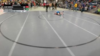 90 lbs Champ. Round 1 - Lane Lennick, Gorilla Wrestling Club vs Pierce Maki, Touch Of Gold