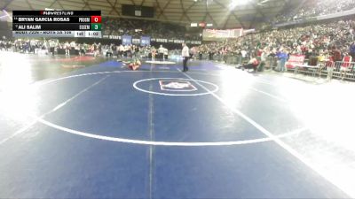 Boys 2A 106 lbs Champ. Round 2 - Ali Salim, Evergreen (Seattle) vs Bryan Garcia Rosas, Prosser