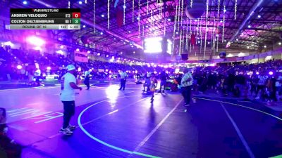 86 lbs Round Of 16 - Andrew Veloquio, KT3 Style Youth Wrestling vs Colton Oeltjenbruns, No Team