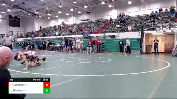 113 lbs Round 5 - Fransisco Sanchez, Warren Central vs Logan Gilman, Eastern Hancock