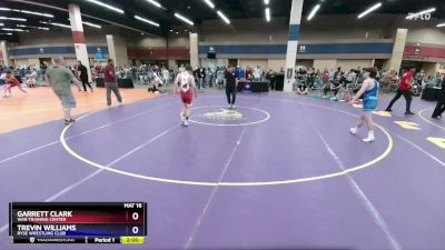 126 lbs Cons. Round 4 - Garrett Clark, WAR Training Center vs Trevin Williams, Ryse Wrestling Club