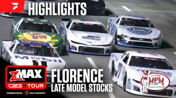 Highlights | 2024 CARS Tour Late Model Stock Cars at Florence Motor Speedway